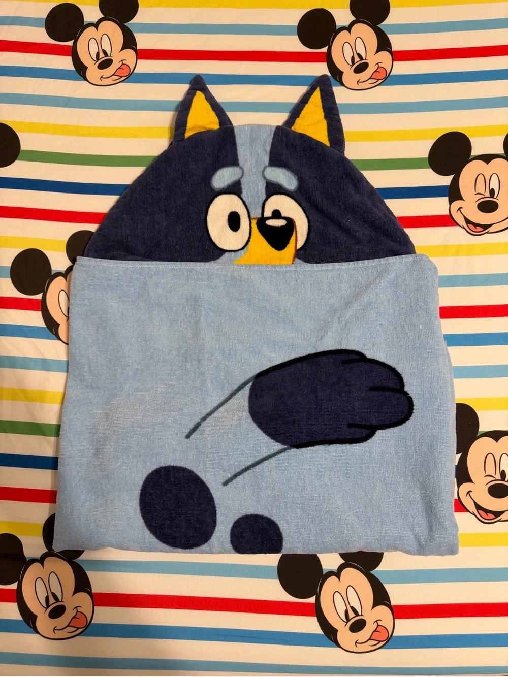 Bluey Kids’ Hooded Towel – NWOT